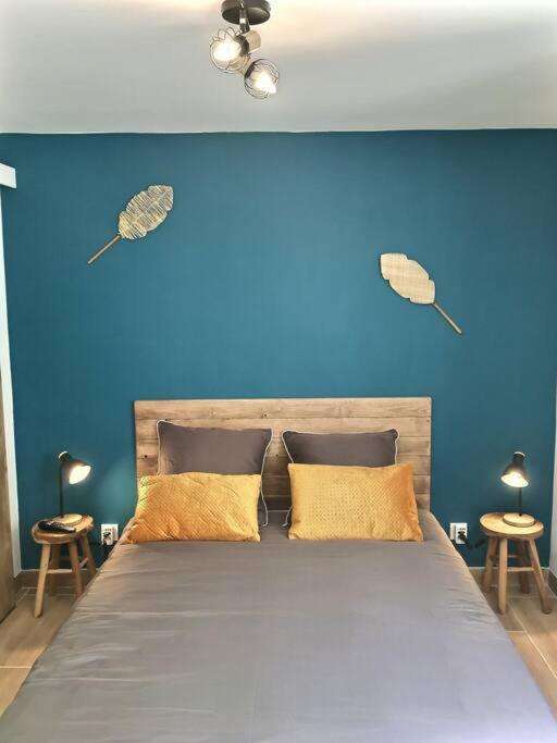 Bleu Lavande - Coquet Appartement Ambiance Village Istres Extérieur photo