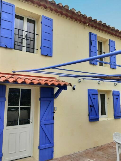 Bleu Lavande - Coquet Appartement Ambiance Village Istres Extérieur photo
